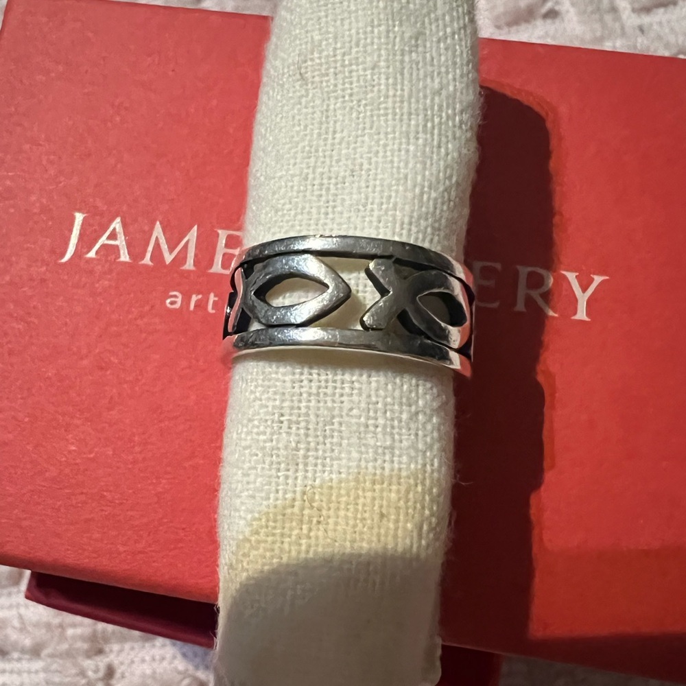 Retired James Avery Ichthus ring